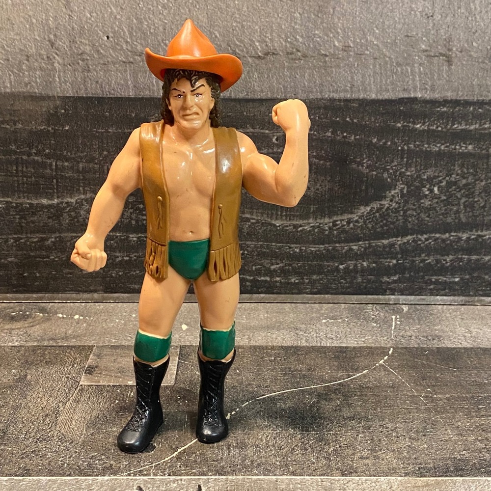 WWF LJN Ace Cowboy Bob Orton Wrestling Figure With Hat WWE